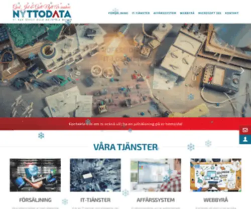 NYttodata.se(Nyttodata Väst AB) Screenshot