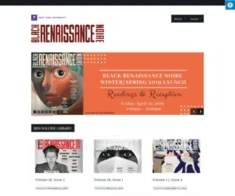 Nyubrn.org(NYU BLACK RENAISSANCE NOIRE) Screenshot