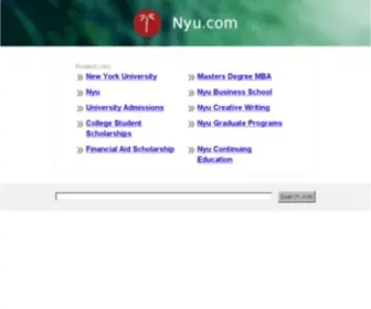 Nyu.com(This domain name) Screenshot