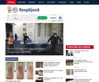 Nyugdijasok.hu(Nyugdíjasok) Screenshot