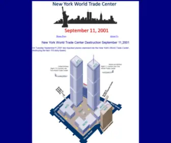 NYWTC911.com(New York WorldTrade Center September 11) Screenshot