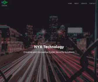 NYX-Technology.com(NYX Technology) Screenshot