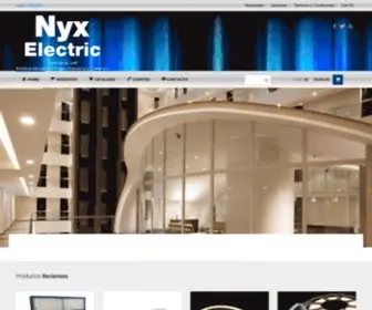 Nyxelectric.com(NYX Electric) Screenshot