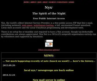 NYX.net(NYX) Screenshot