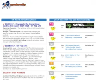 Nyyouthwrestling.com(Tournaments) Screenshot