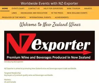 NZ-Exporter.com(Airstream communications Ltd) Screenshot