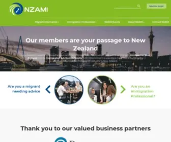 Nzami.org.nz(New Zealand) Screenshot