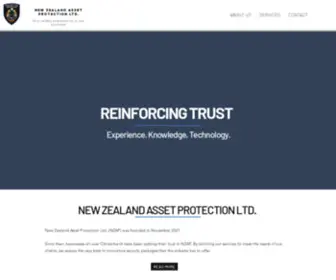 Nzap.co.nz(NZ Asset Protection Ltd) Screenshot