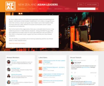 Nzasianleaders.com(New Zealand Asian Leaders) Screenshot