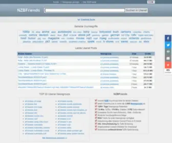 NZBfriends.de(Usenetsuche) Screenshot