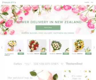 NZblooms.com(New Zealand Blooms) Screenshot