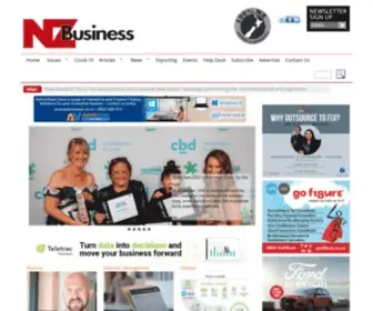 Nzbusiness.co.nz(Business News & Opinion for SMEs) Screenshot