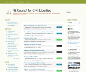 NZCCL.org.nz(Freedom of thought) Screenshot