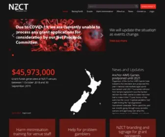 NZCT.org.nz(NZCT) Screenshot