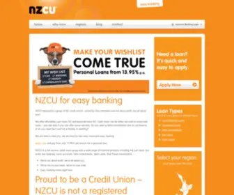 Nzcu.co.nz(Personal Loans) Screenshot