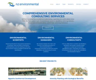 Nzenvironmental.co.nz(NZ Environmental) Screenshot