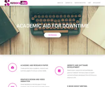 Nzeora.dev(Quality Services) Screenshot