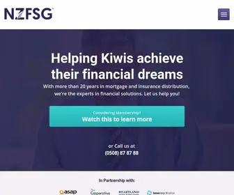 NZFSG.co.nz(NZ Financial Services Group) Screenshot