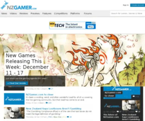 Nzgamer.com(Nzgamer) Screenshot