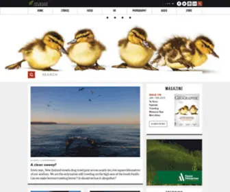 Nzgeographic.co.nz(The magazine) Screenshot