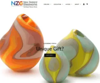 NZglassworks.com(New Zealand Glassworks) Screenshot
