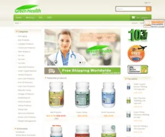 NZgreenhealth.com(New Zealand Green Health) Screenshot