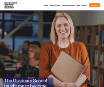 NZgse.ac.nz(New Zealand Graduate School of Education) Screenshot