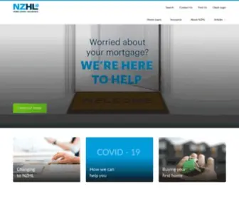 Nzhomeloans.co.nz(New zealand home loans (nzhl)) Screenshot