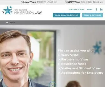 Nzil.co.nz(NZ Immigration Law) Screenshot
