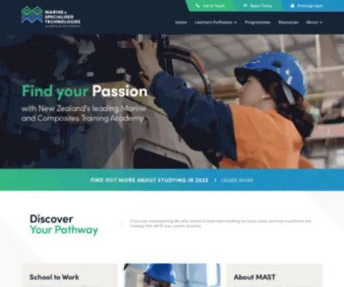 Nzmacito.org.nz(Marine & Composites Apprenticeships) Screenshot