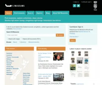 Nzmuseums.co.nz(NZ Museums) Screenshot