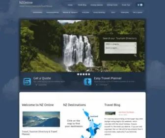 Nzonline.org.nz(NZ Online Travel) Screenshot