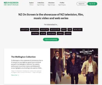 Nzonscreen.com(NZ On Screen) Screenshot