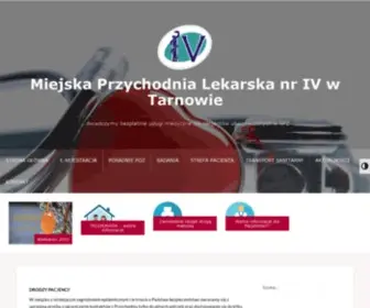 Nzozczworka.pl(Miejska Przychodnia Lekarska nr IV w Tarnowie) Screenshot