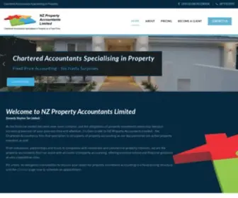 NZpropertyaccountants.co.nz(NZ Property Accountants Ltd) Screenshot