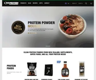 NZprotein.co.nz(NZ Protein Powders) Screenshot