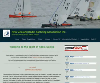 Nzradioyachtingassociation.co.nz(New Zealand Radio Yachting Association Inc) Screenshot