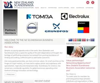 NZsba.nz(New Zealand Scandinavia Business Association) Screenshot