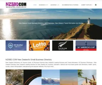 NZSBD.com(New Zealand business directory) Screenshot