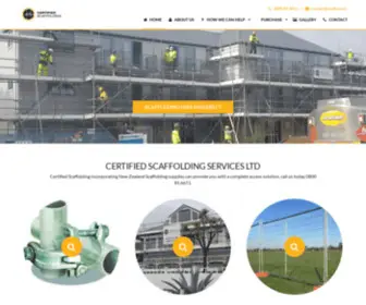 NZscaffolding.co.nz(Buy & Sell Scaffolding Products & Get Scaffolding Services In Christchurch) Screenshot