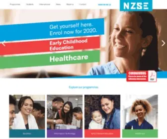 Nzse.ac.nz(NZSE College) Screenshot