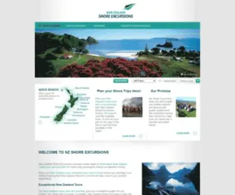 NZshoreexcursions.com(New Zealand Shore Excursions) Screenshot