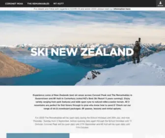 NZski.co.nz(Coronet Peak) Screenshot