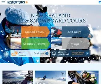 NZsnowtours.com(NZ Snow Tours) Screenshot