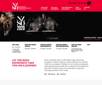 Nzso.co.nz(Experience live classical music) Screenshot