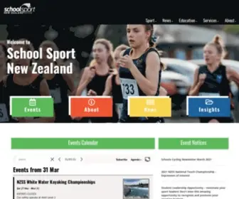 NZSSSC.co.nz(School Sport New Zealand) Screenshot