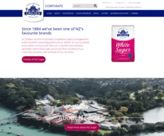 Nzsugar.co.nz(Corporate) Screenshot