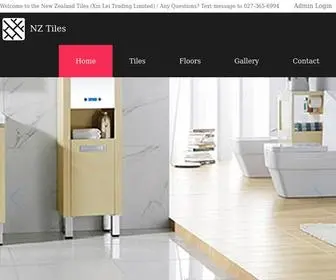 Nztiles.co.nz(New Zealand Tiles) Screenshot
