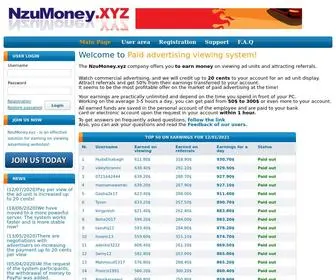 Nzumoney.xyz(Viewing payed advertising sites) Screenshot