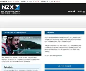 NZX.com(New) Screenshot